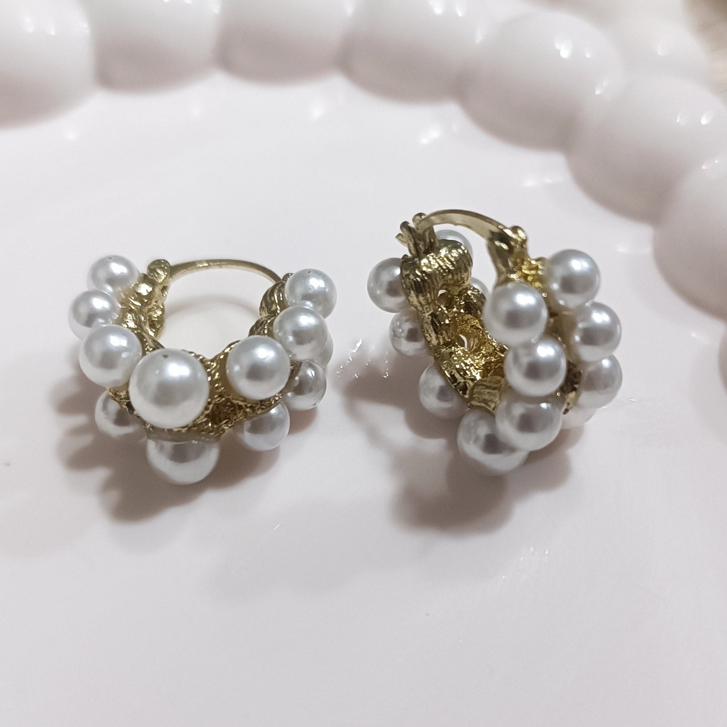 Midnight Pearl Loops