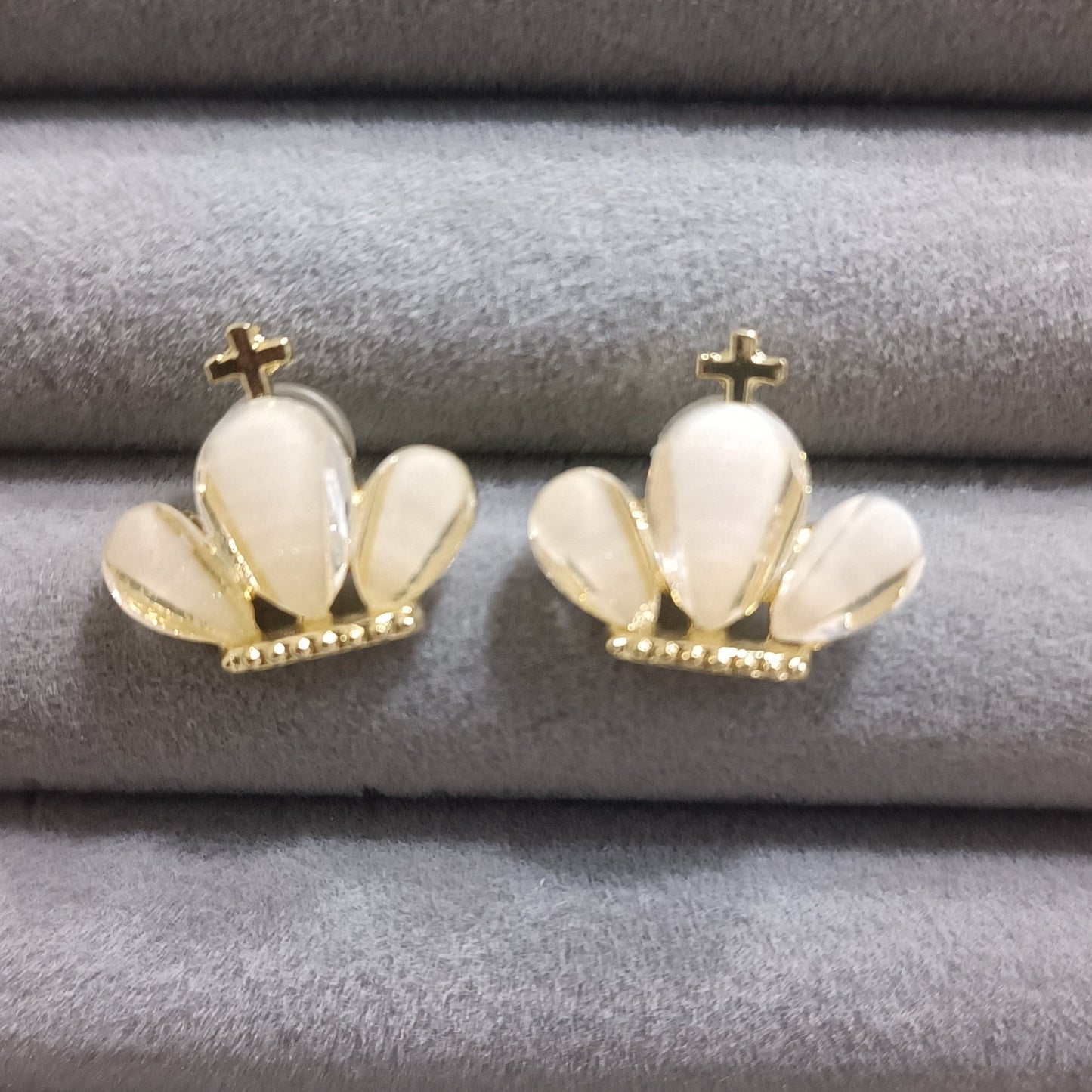 Queen's Crown Studs
