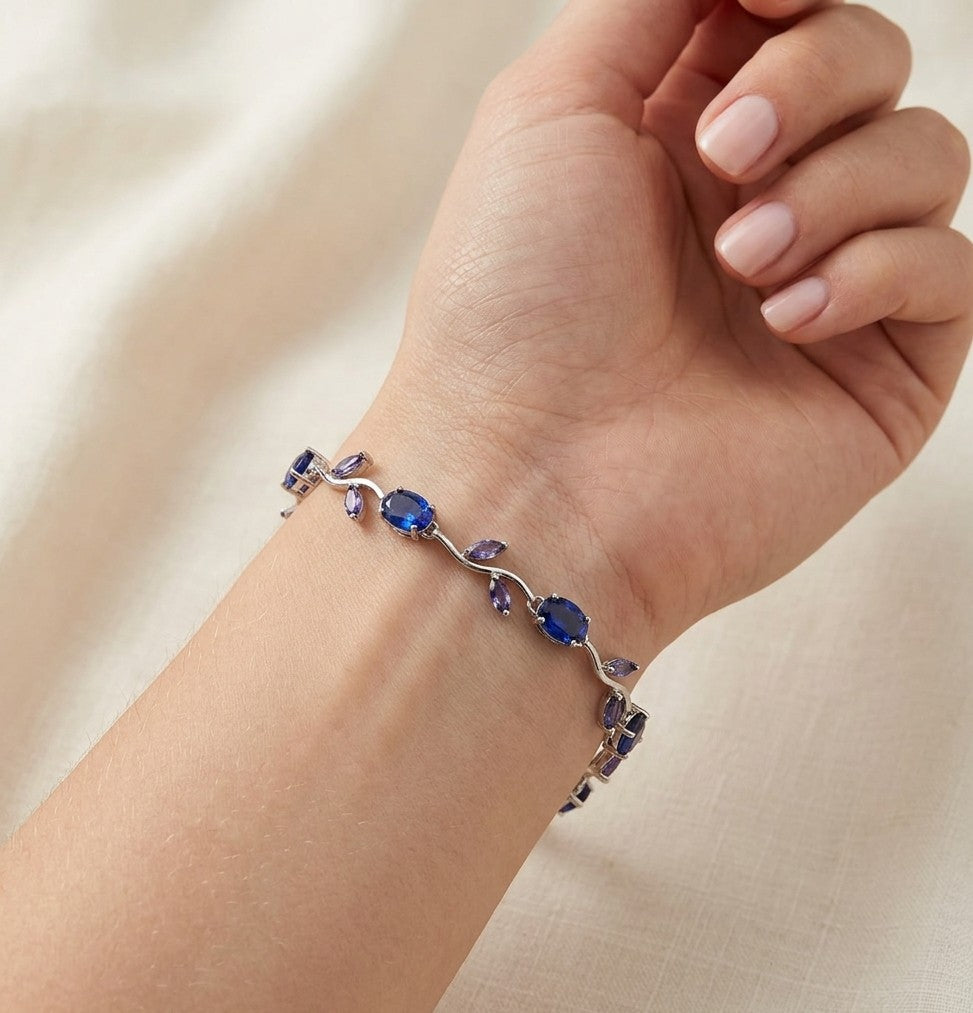 Midnight Tulip Bracelet