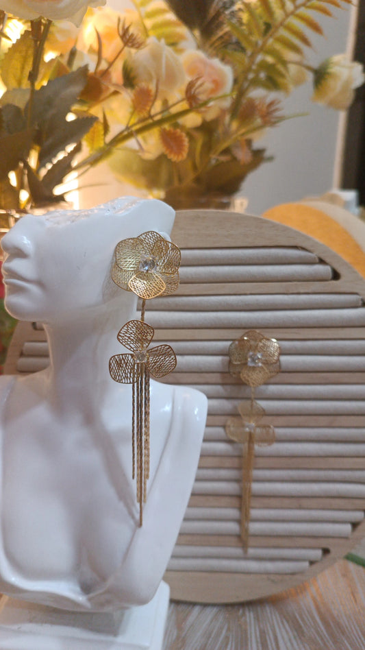 Aurora Bloom Tassel Drops