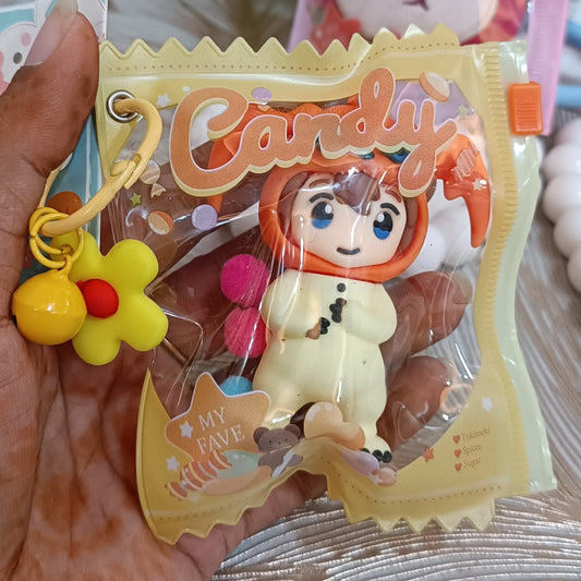 Candy Yellow Bag charm