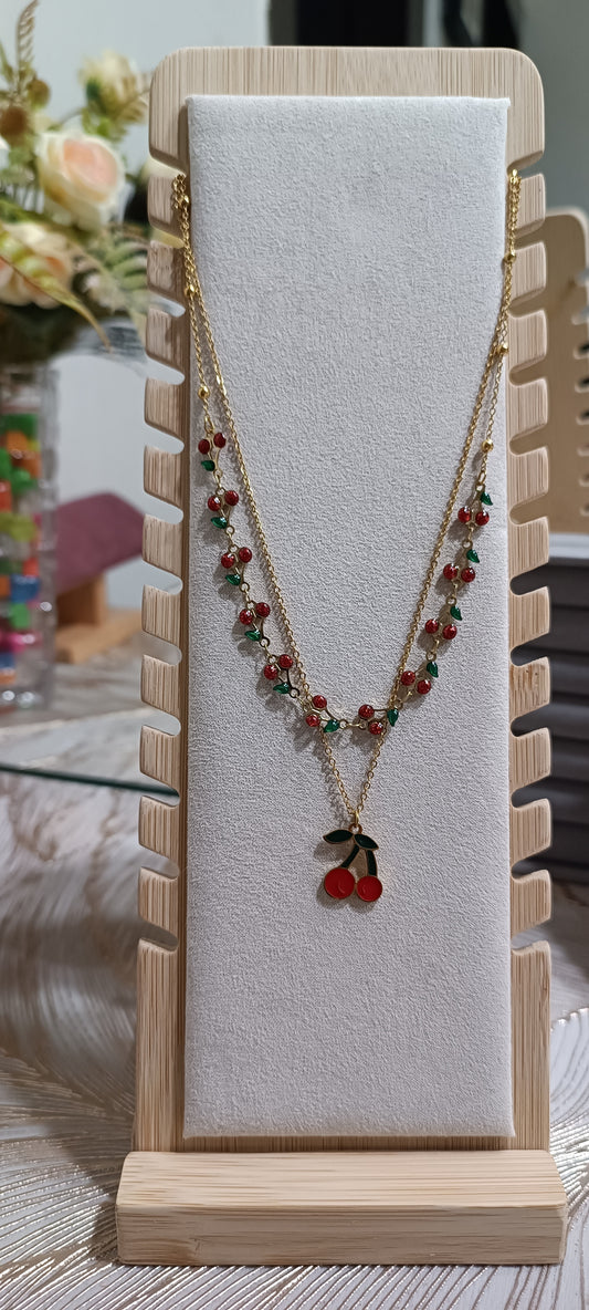 Cherry Charm Necklace