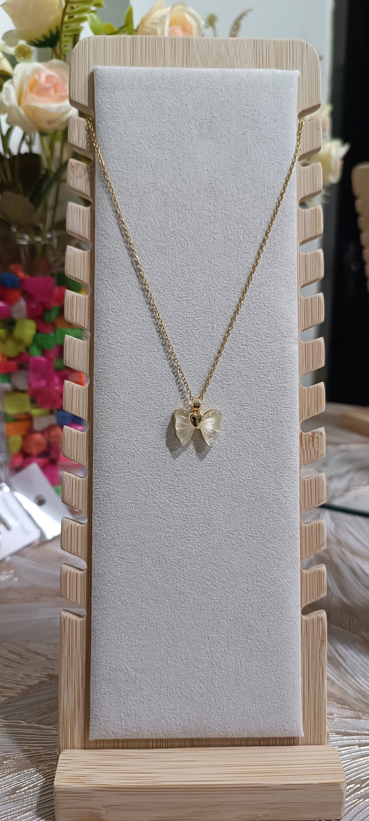 Eternal Grace Bow Necklace