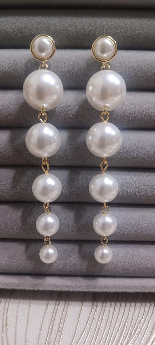 Golden Bloom Danglers