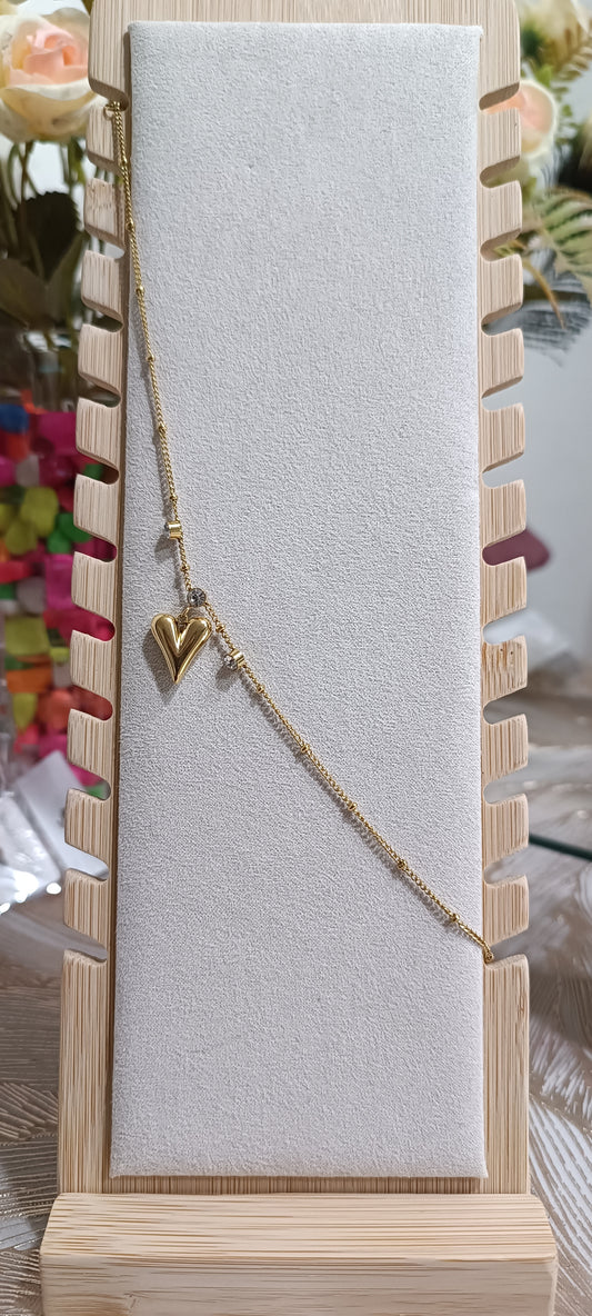 Heartbeat Glow Anklet
