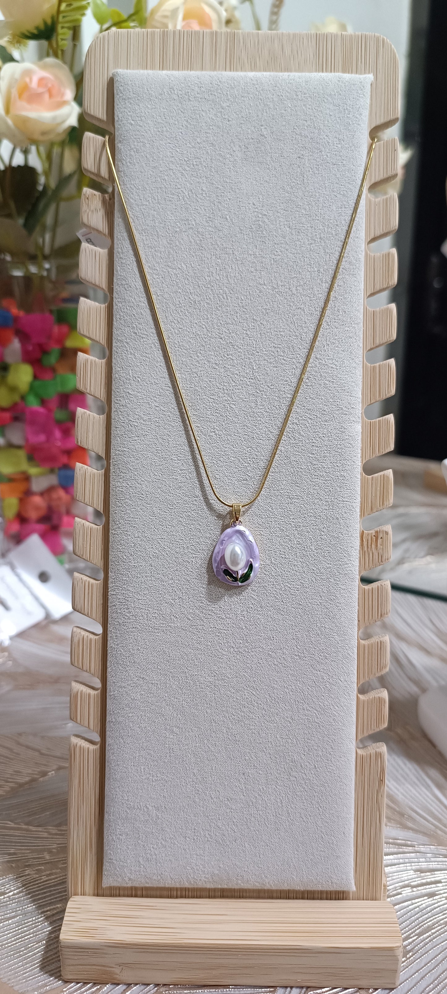 Pearl Blossom Necklace
