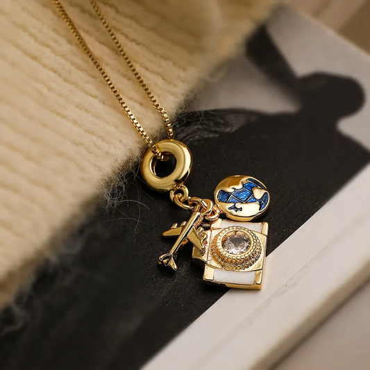 Travel Tales Necklace