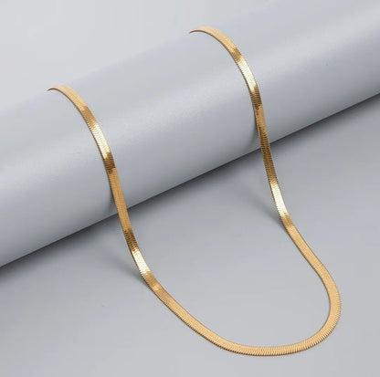 Gold Luxe Snake chain ( Golden)